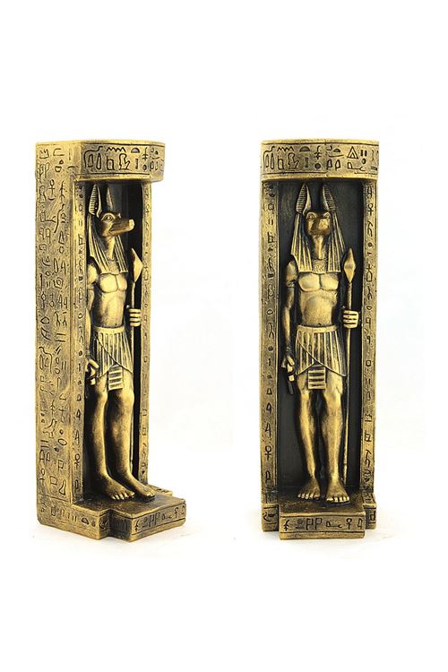 Anubis Figürlü Mumluk