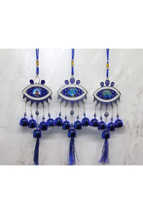 Metal Nazar Boncuğu Çan Model 4