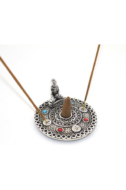 Metal Yuvarlak Budalı Tütsülük Model 2