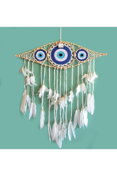 Rüya Kapanı Dream Catcher Göz Tasarımı Model 4