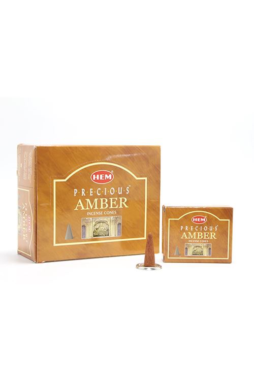 Precious Amber Aromalı Konik Tütsü