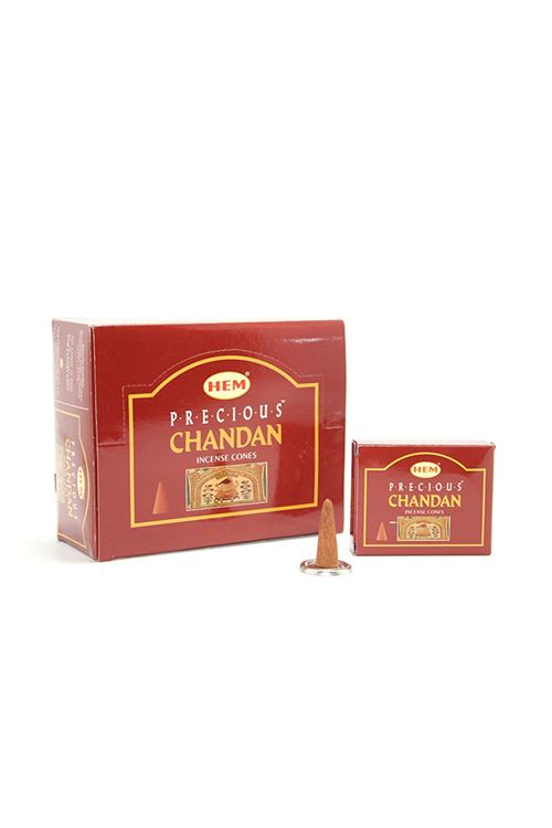 Precious Chandan Aromalı Konik Tütsü
