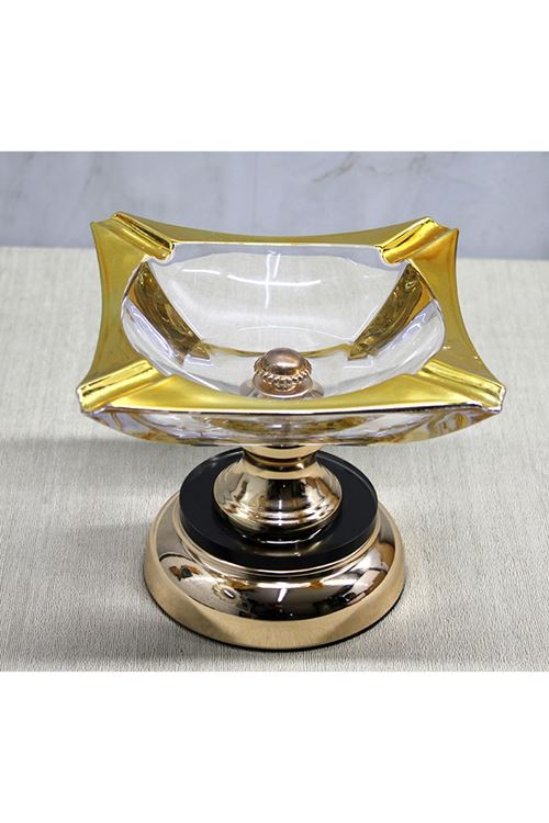 Metal Ayaklı Cam Küllük Model 3