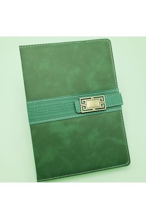 Tarihsiz Ajanda Defter Yeşil Renk