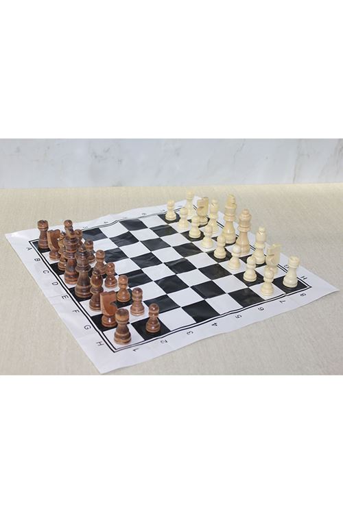 Ahşap Satranç Taşı 10 Cm
