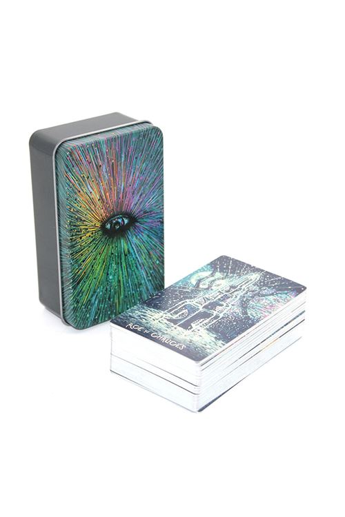 Metal Kutulu Tarot Kartı Prisma