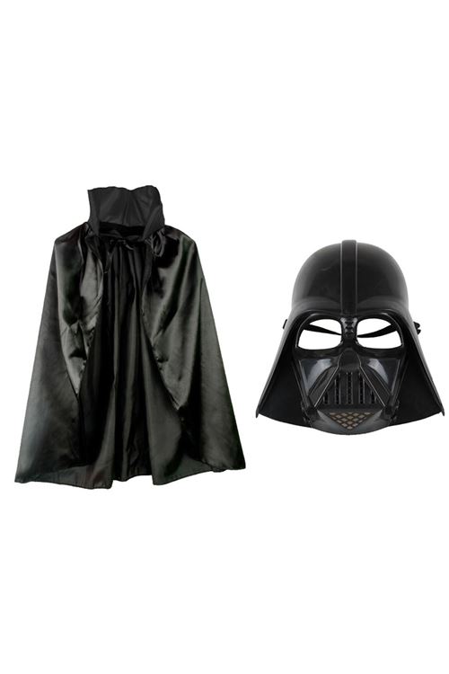 Çocuk Boy Darth Vader Maskesi ve Pelerin Seti