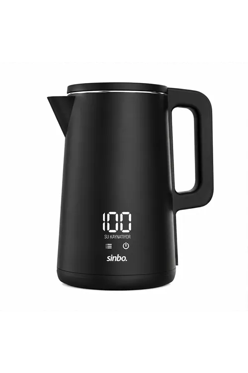 Sinbo 1.8 Litre Dijital Kettle - Dokunmatik Ekranlı - Akıllı Su Isıtıcısı