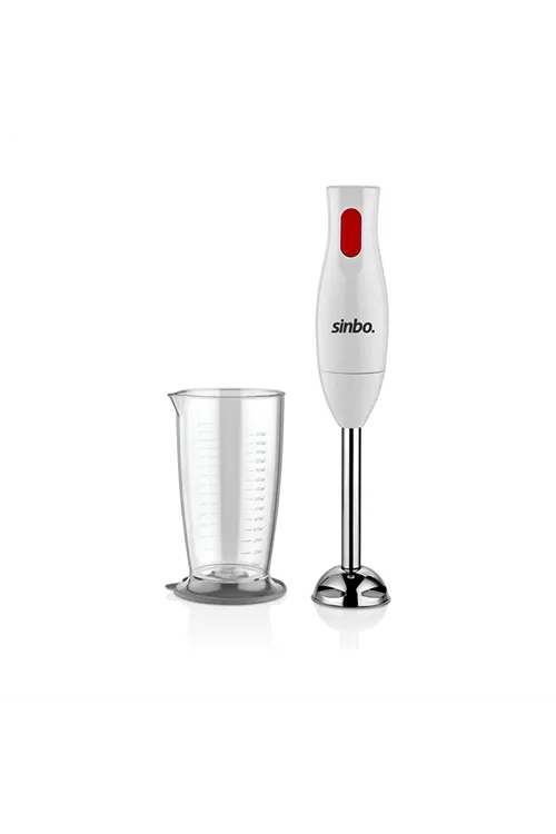 Sinbo Çubuk El Blender - 700 ml Ölçekli Hazne - Paslanmaz Çelik Uçlu