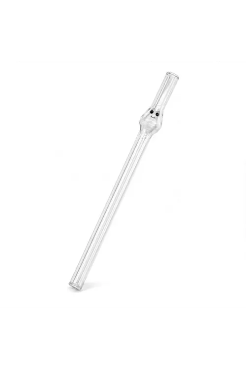 Cam Pipet - Yüz Figürlü Tasarım - 20 cm
