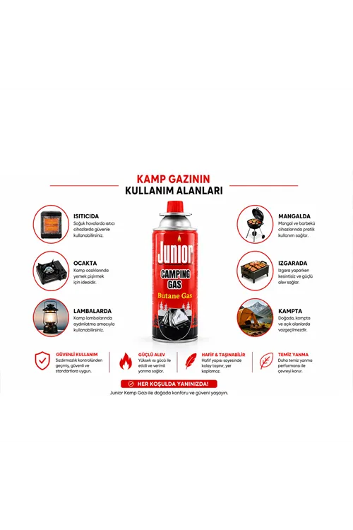 Kamp Gazı - Gaz Kartuşu - 393 ml