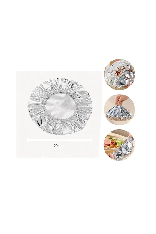 10'lu Bone Kapak - Folyo - Isı Yalıtımlı - Tabak ve Mini Tencere Uyumlu