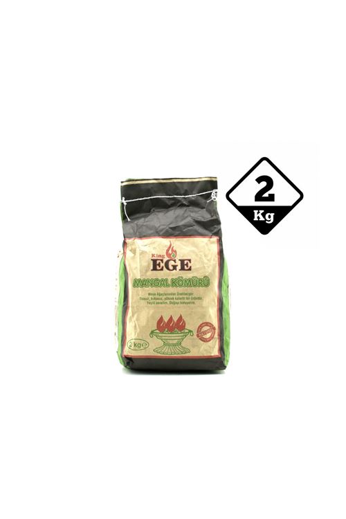 2 kg Mangal Kömürü - Çıra Hediyeli - Meşe Kömürü