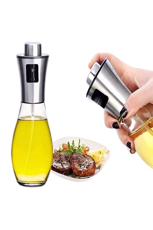 TBL Dekor® Çok Amaçlı Spreyli Sızdırmaz Cam Şişe Yağdanlık Limon Sirke Sos Püskürtücü Dağıtıcı Sprey