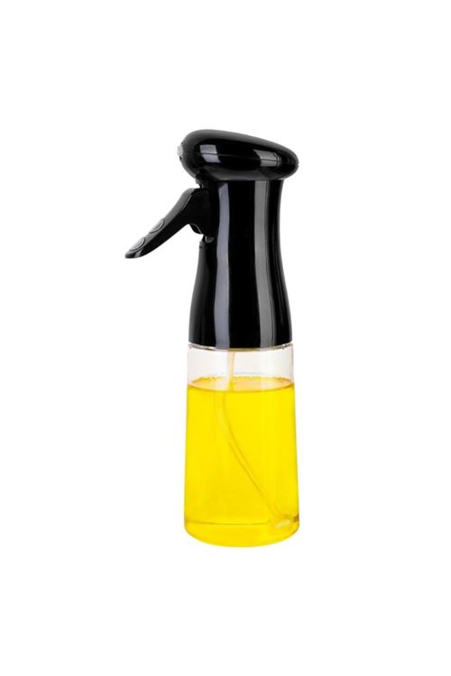 TBL Dekor®  Çok Amaçlı Cam Şişe Püskürtmeli Dağıtıcı Yağdanlık Limonluk Sirke Sosluk Spreyi Siyah