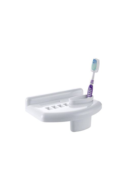 TBL Dekor® Banyo Diş Macunu Diş Fırçası Tutacağı Bardağı Fırçalık Stand