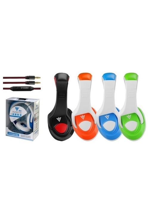 TBL Dekor® Vykon MQ4440mm Sürücülü Mikrofonlu Bilgisayar Kulaklığı Jak Girişli