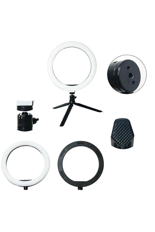 TBL Dekor® 8inç 20cm Youtube Instagram Tiktok Selfie  Stüdyo Video Fotoğraf Ring Light  Tripod Led Halk