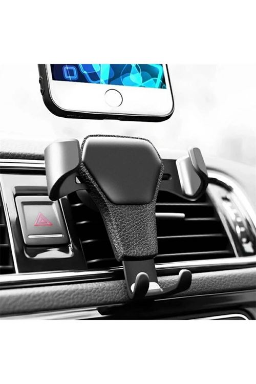 TBL Dekor®  Araç İçi Klima Izgarasına Takılabilen Plastik Oto Telefon Tutucu Gravity