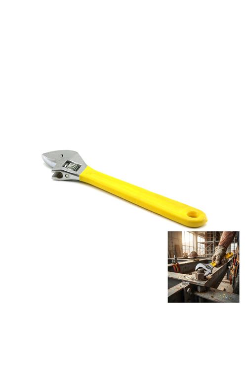 Kurbağacık Anahtar - 10 İnç - 250 mm - Ayarlanabilir Açıklık