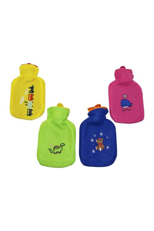 Çocuk Sıcak Su Torbası - Polar Kılıflı - 500 ml