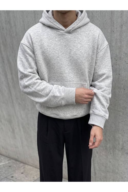 Erkek Kapüşonlu Sweatshirt