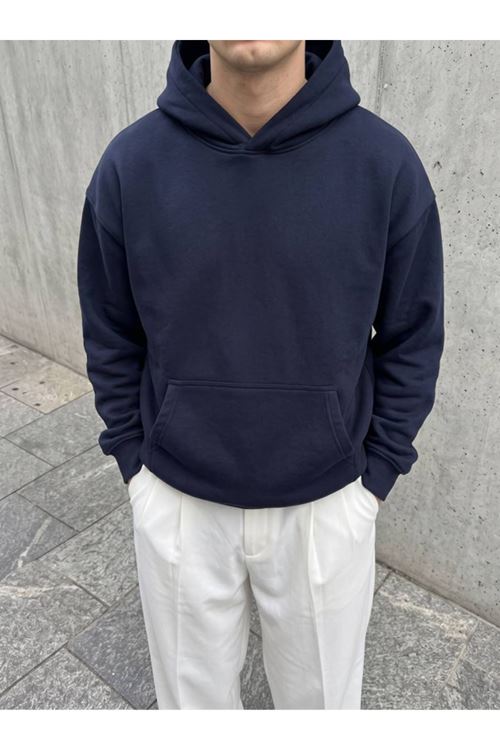Erkek Kapüşonlu Sweatshirt