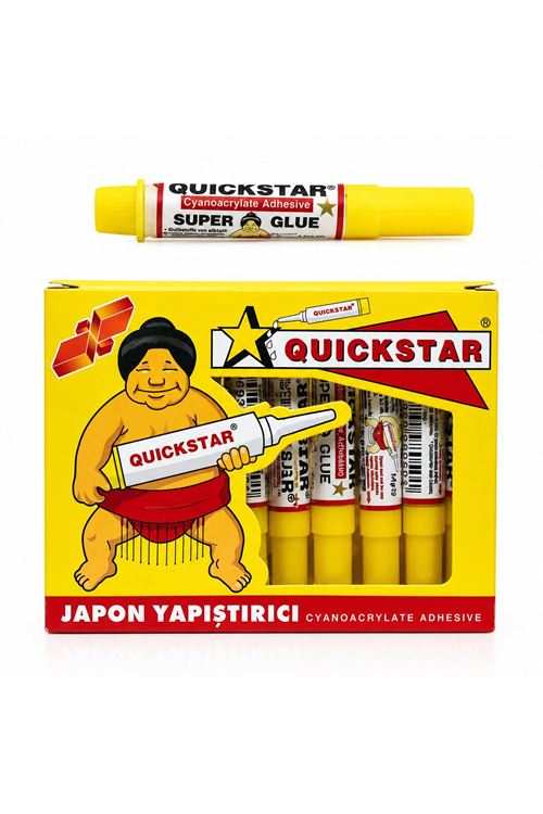 1.4 Gram Japon Yapıştırıcı - 1 Adet - İnce Uçlu Başlık - Hızlı Kuruma Özellikli