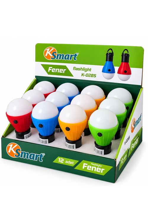 Ampul Fener - Pilli - Askılı - 1 Adet