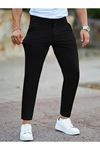 Erkek Cepli Slimfit Atlas Pantolon