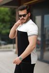 Erkek Parçalı Renk Kısa Kollu Tişört
