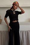 Triko Bluz Pantolon İkili Takım 10084-025