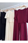 Triko Bluz Pantolon İkili Takım 10084-025