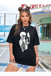 Baskılı T-shirt - Siyah