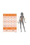 Kadın Uzun Kollu Yakadan Bağcıklı Fırfırlı Keten Mini Elbise