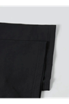Baskılı Oversize Bisiklet Yaka T-shirt - Siyah