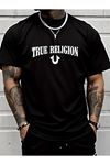 Erkek True Religion Baskılı Süprem T-shirt