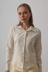 Basic Gömlek - Ekru