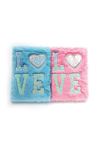 LOVE Tasarımlı Peluş Hatıra Defteri