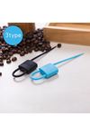 Kilit Şeklinde Silikon Kablo ve Poşet Bağlama Aparatı (3'lü Set)