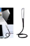 Kompakt USB Siyah 14 Ledli 3 Kademeli Dokunmatik Okuma Lambası