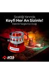 Yuvarlak Galvaniz Elektrikli Nargile Köz Ocağı