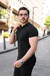Erkek Kısa Kollu Yakalı Tişört
