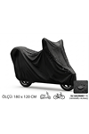 Su ve Toz Geçirmez Motosiklet ve Scooter Koruma Brandası 180x120 cm