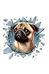 Fulcar French Bulldog Araç Stickerı