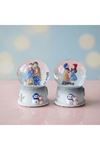 Mini Boy Işıklı Kar Küresi - Kış Masalı Tasarımlı - Romantik Hediyelik