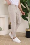 Erkek Slim Fit Dilli Kumaş Pantolon