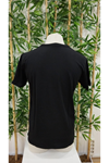 Erkek Bisiklet Yaka Kedi Baskılı Süprem T-shirt