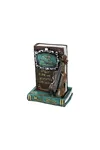 Kitap ve Keman Tasarımlı Biblo Kumbara - Vintage Model - Dekoratif Obje