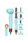 Sinbo Air Brush Saç Şekillendirme Cihazı - 5 Başlıklı - Mavi Renk